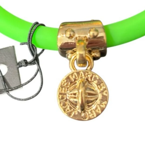 Marc By Marc Jacobs NWT Floro Toucan Green Silicon Bracelet Casual - Picture 2 of 3